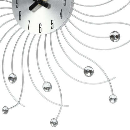 アプリクス　ウォールクロック　クリスタルホイール