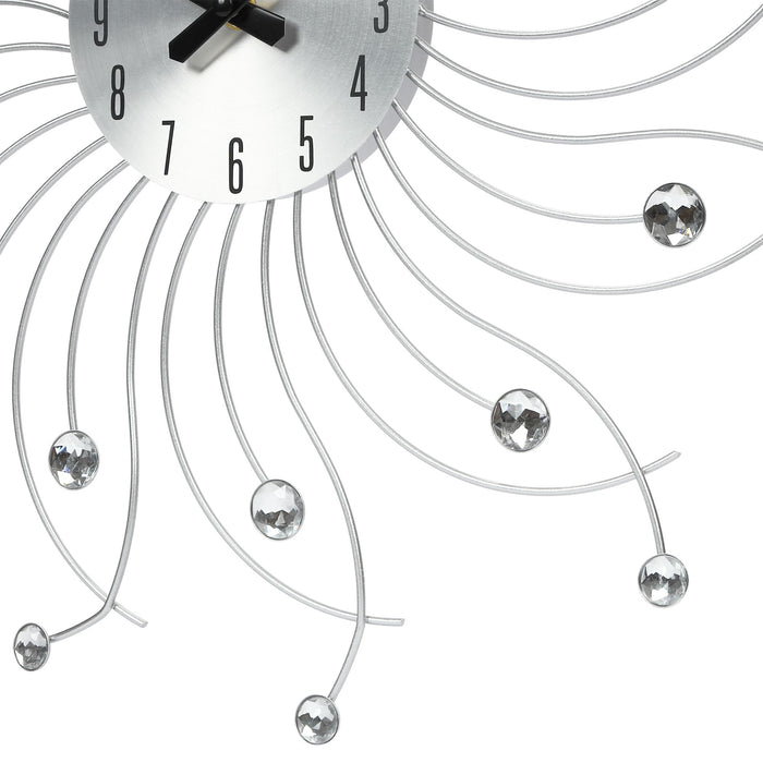 アプリクス　ウォールクロック　クリスタルホイール