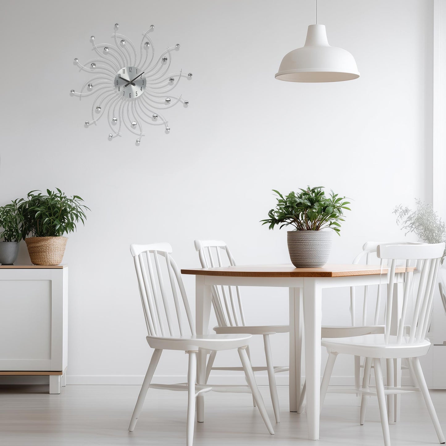 アプリクス　ウォールクロック　クリスタルホイール