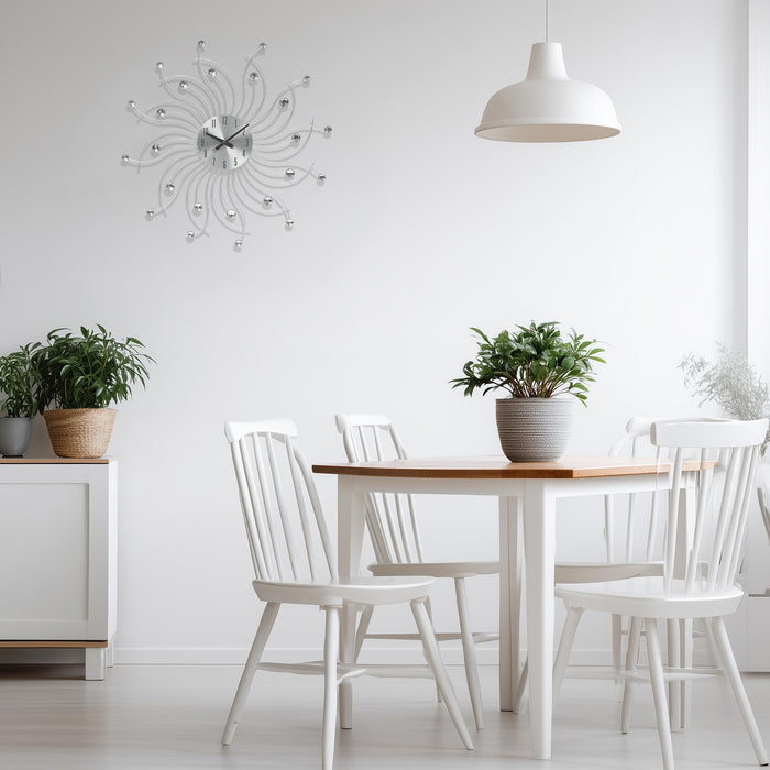 アプリクス　ウォールクロック　クリスタルホイール