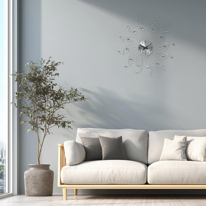 アプリクス　ウォールクロック　クリスタルホイール