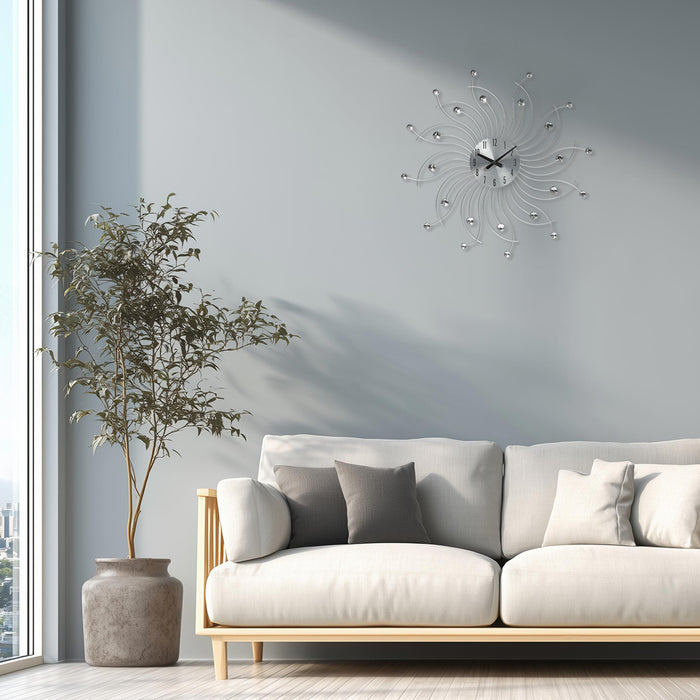 アプリクス　ウォールクロック　クリスタルホイール