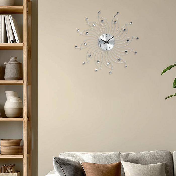 アプリクス　ウォールクロック　クリスタルホイール