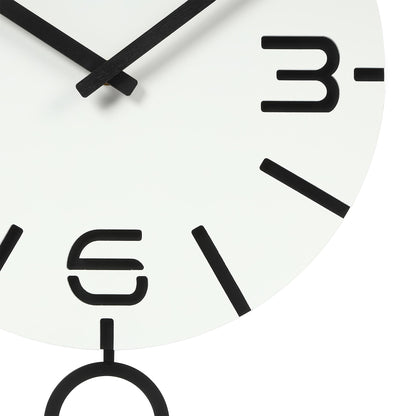 アプリクス　ウォールクロック　クローノ ホワイト