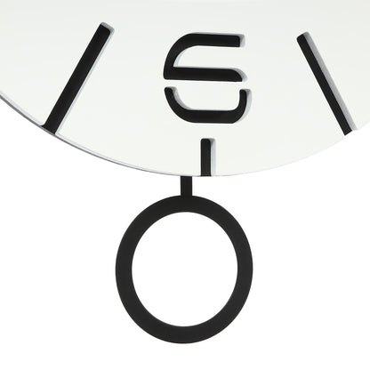 アプリクス　ウォールクロック　クローノ ホワイト