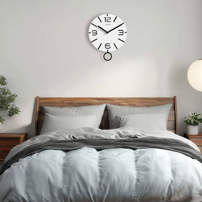 アプリクス　ウォールクロック　クローノ ホワイト