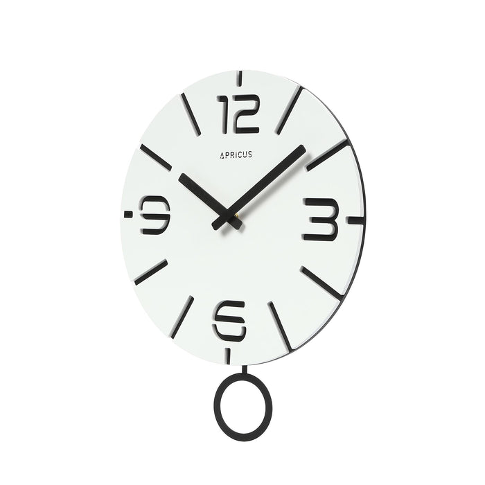 アプリクス　ウォールクロック　クローノ ホワイト