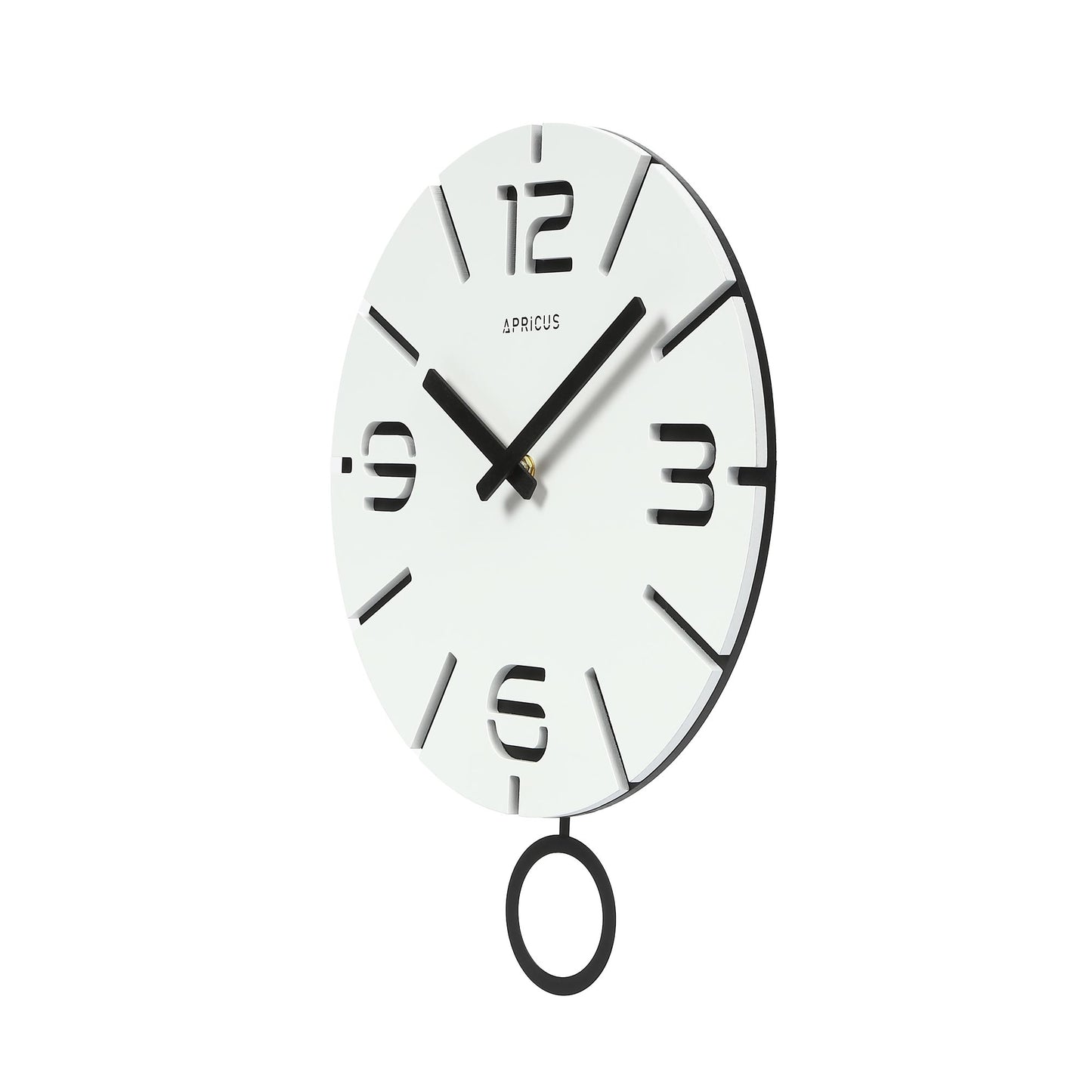 アプリクス　ウォールクロック　クローノ ホワイト