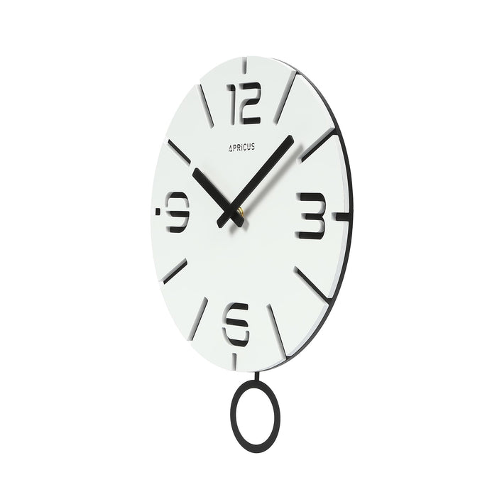 アプリクス　ウォールクロック　クローノ ホワイト