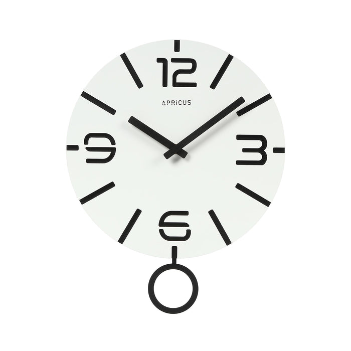 アプリクス　ウォールクロック　クローノ ホワイト