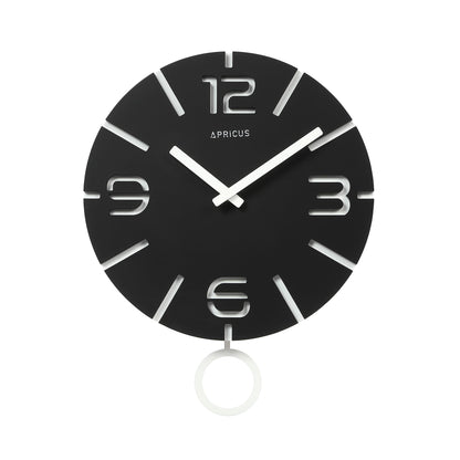アプリクス　ウォールクロック　クローノ ブラック