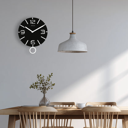 アプリクス　ウォールクロック　クローノ ブラック