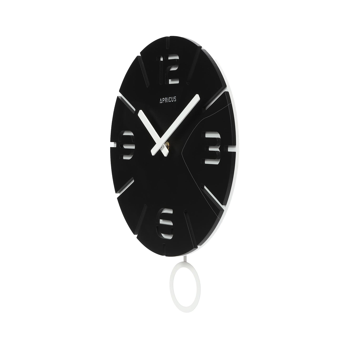 アプリクス　ウォールクロック　クローノ ブラック