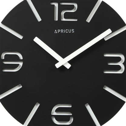 アプリクス　ウォールクロック　クローノ ブラック
