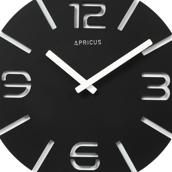 アプリクス　ウォールクロック　クローノ ブラック