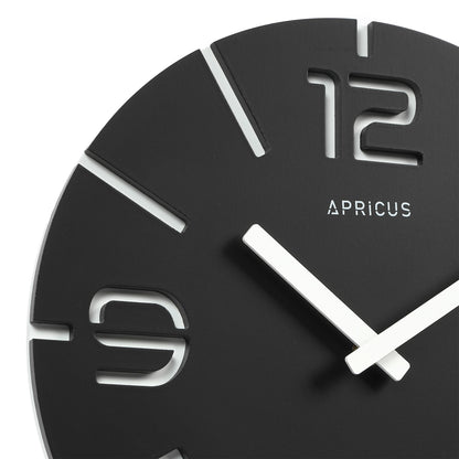 アプリクス　ウォールクロック　クローノ ブラック