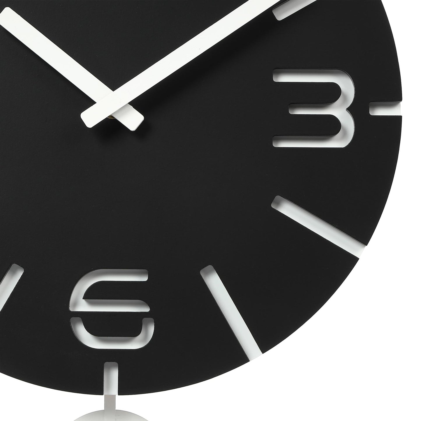 アプリクス　ウォールクロック　クローノ ブラック