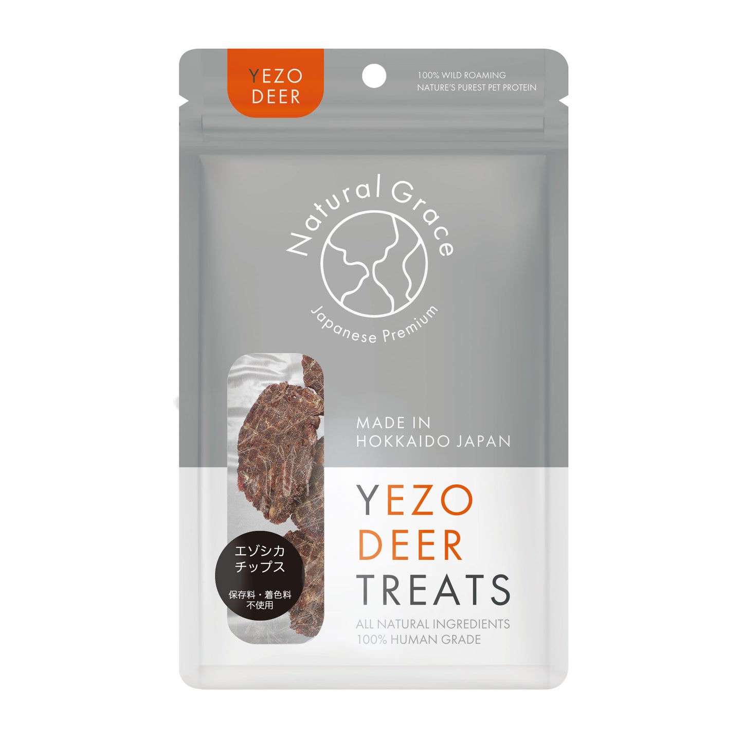 ナチュラルグレイス　エゾシカ　チップス　30g