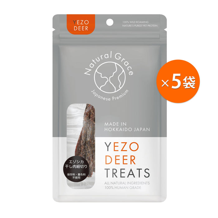 ナチュラルグレイス　エゾシカ　干し肉細切り　30g