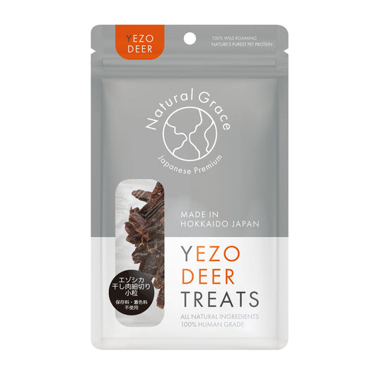 ナチュラルグレイス　エゾシカ　干し肉細切り小粒　30g