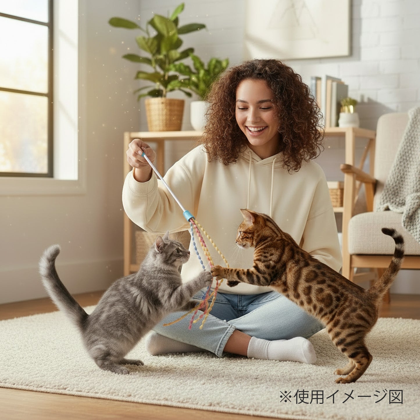 ループ　猫用おもちゃ　ロッディーズ チェーン