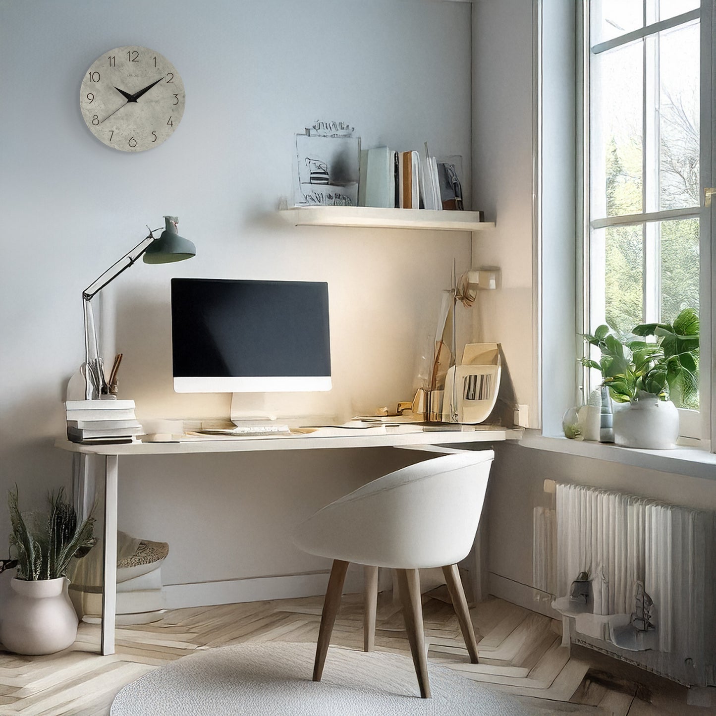 アプリクス　ウォールクロック　ロックストーン　特別色（数量限定）