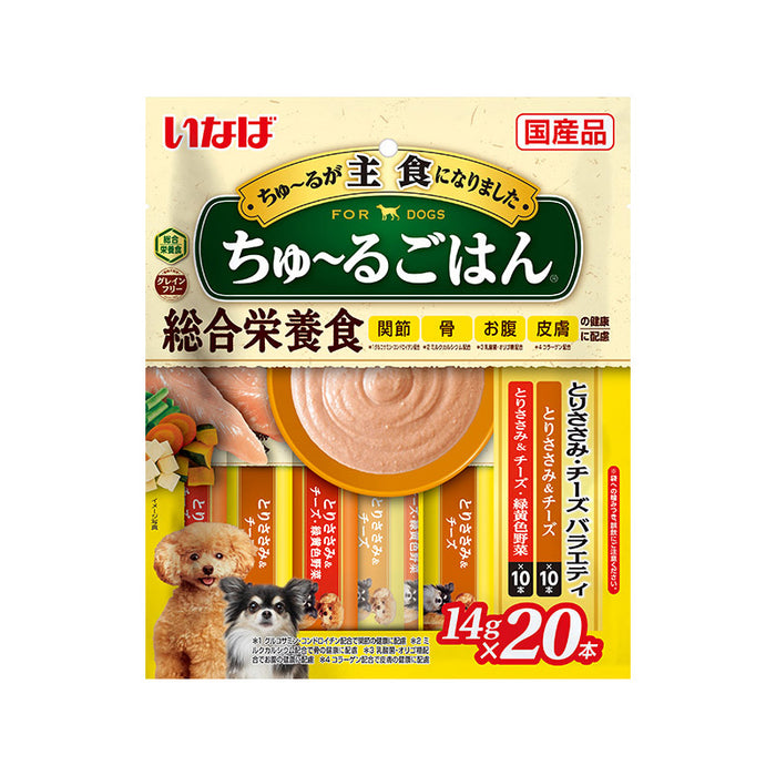 ちゅ～るごはん とりささみ・チーズバラエティ 14g×20本