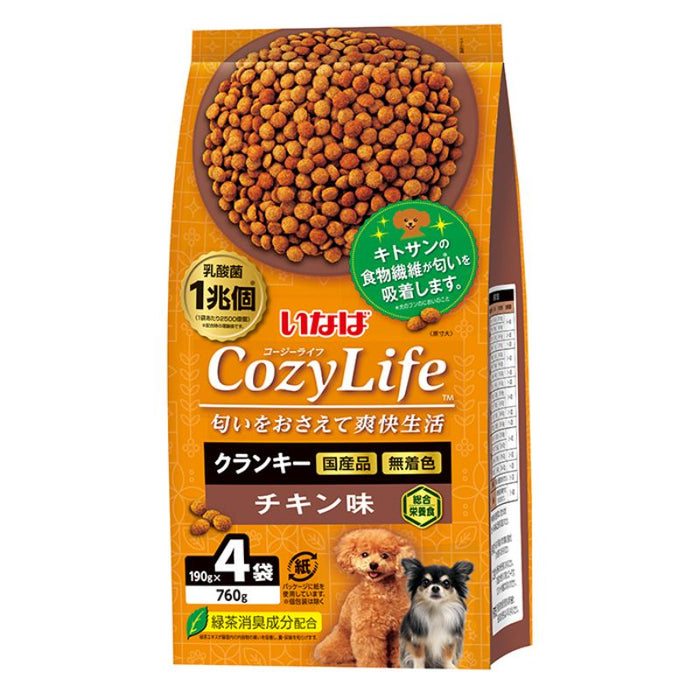 Cozy Life クランキー チキン味 190g×4袋　