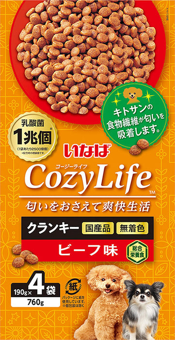 Cozy Life クランキー ビーフ味 190g×4袋　