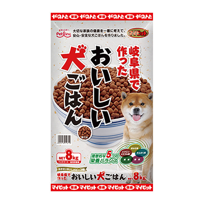 マイビット 岐阜県で作ったおいしい犬ごはん 8kg