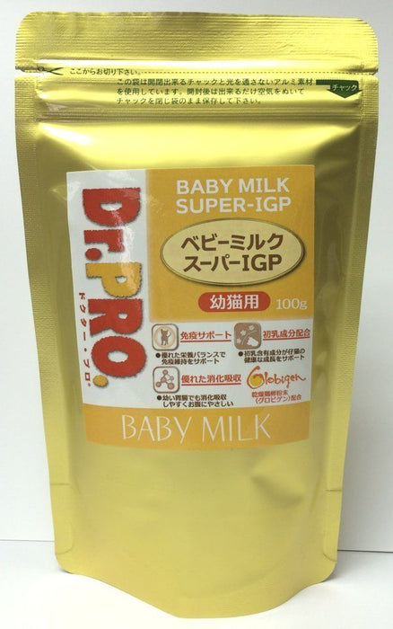 Dr.PRO.ベビーミルクスーパーIGP 幼犬用 100g