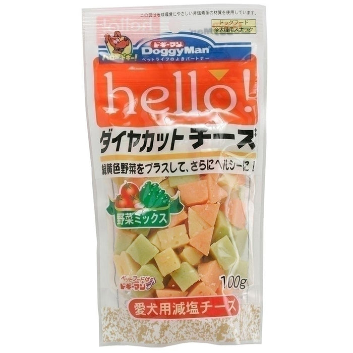 heLLo！ダイヤカットチーズ 野菜ミックス 100g