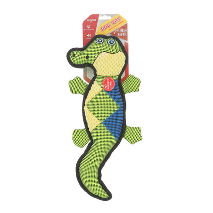 ユーゴー　犬用おもちゃ　カラフルクロコダイル🐊