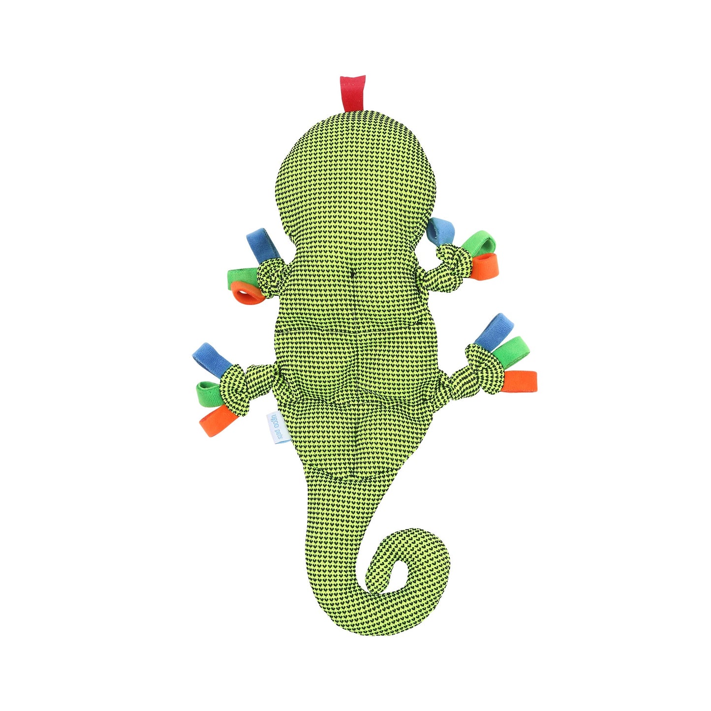 ユーゴー　犬用おもちゃ　カラフルリザード🦎