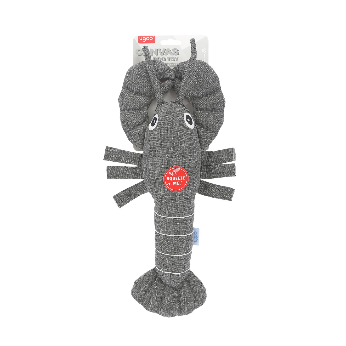 ユーゴー　犬用おもちゃ　キャンバスロブスター🦞