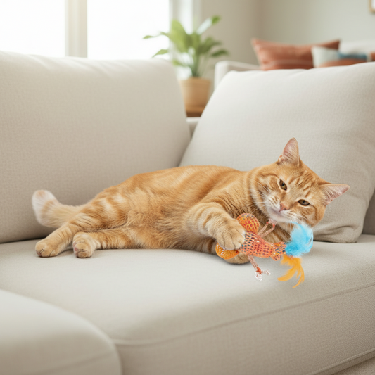 ユーゴー　猫用おもちゃ　ロブスター🦞