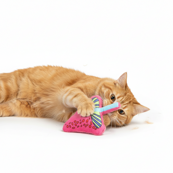 ユーゴー　猫用おもちゃ　マッシュルーム🍄