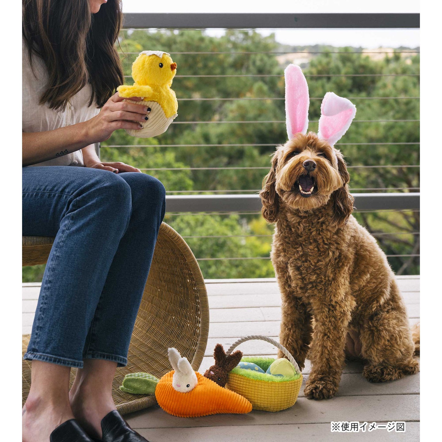 プレイ　犬用おもちゃ　ヒッピティホッピティ