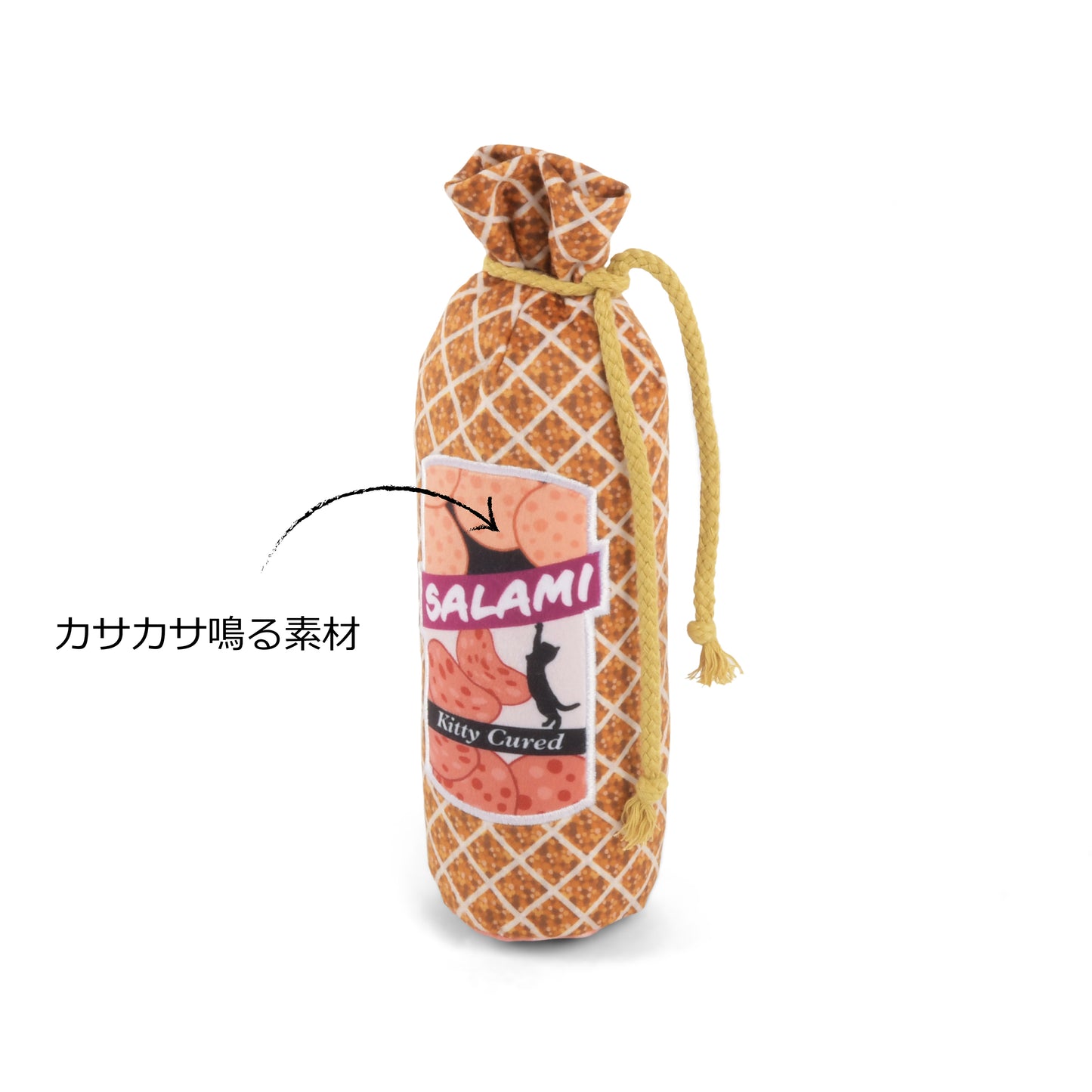プレイ　猫用おもちゃ フィーラインフレンジー　サラミ