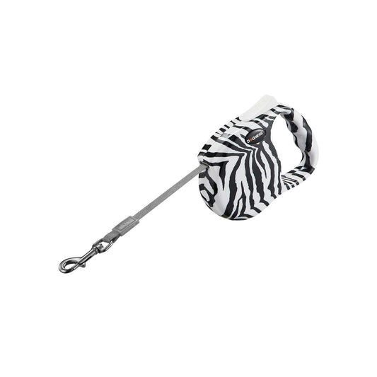 ドッグネス　伸縮リード　モダン　ゼブラ