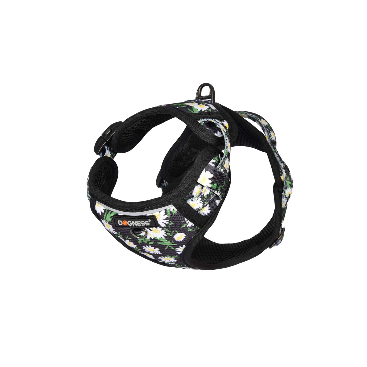 ドッグネス ハーネス エレガント デイジーブラック — ルークランオンライン