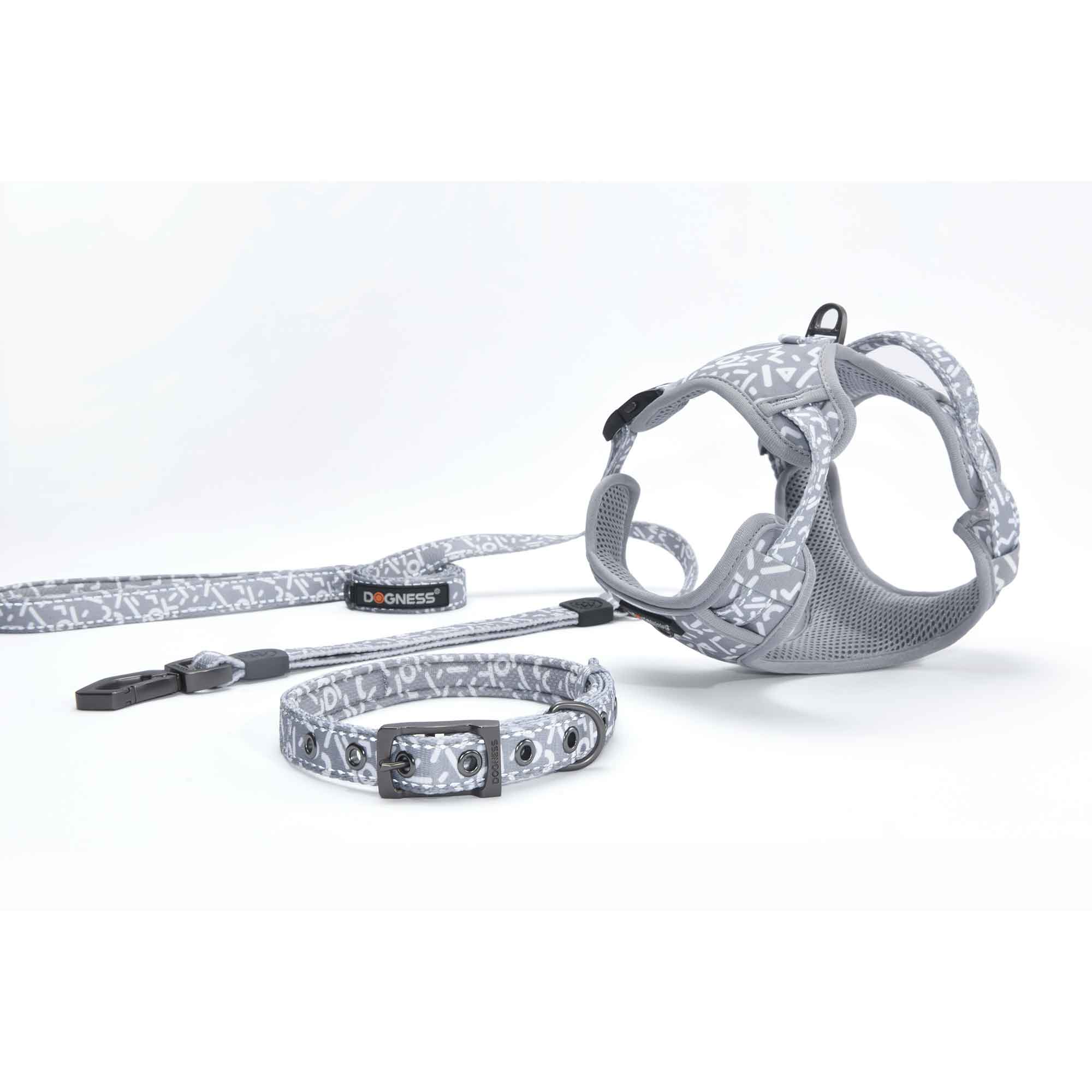 ドッグネス ハーネス エレガント ライトグレー – ルークランオンライン