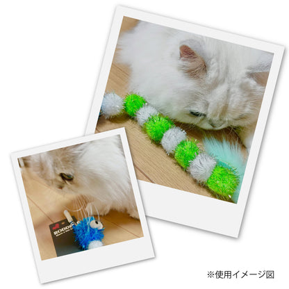 ループ　猫用おもちゃ　ロッディーズ　キラキラワーム