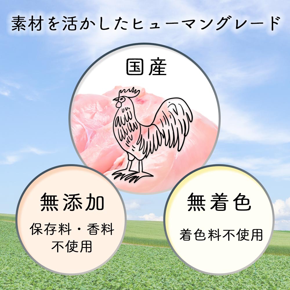 ナチュラルグレイス　鶏一口ささみ 40g
