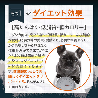 ナチュラルグレイス　エゾシカ　チップス　30g