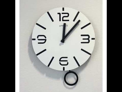 アプリクス　ウォールクロック　クローノ ホワイト