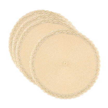 アプリクス　ランチョンマット　ラウンドナチュレ