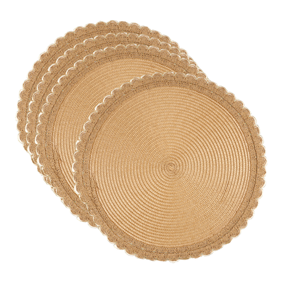 アプリクス　ランチョンマット　ラウンドナチュレ