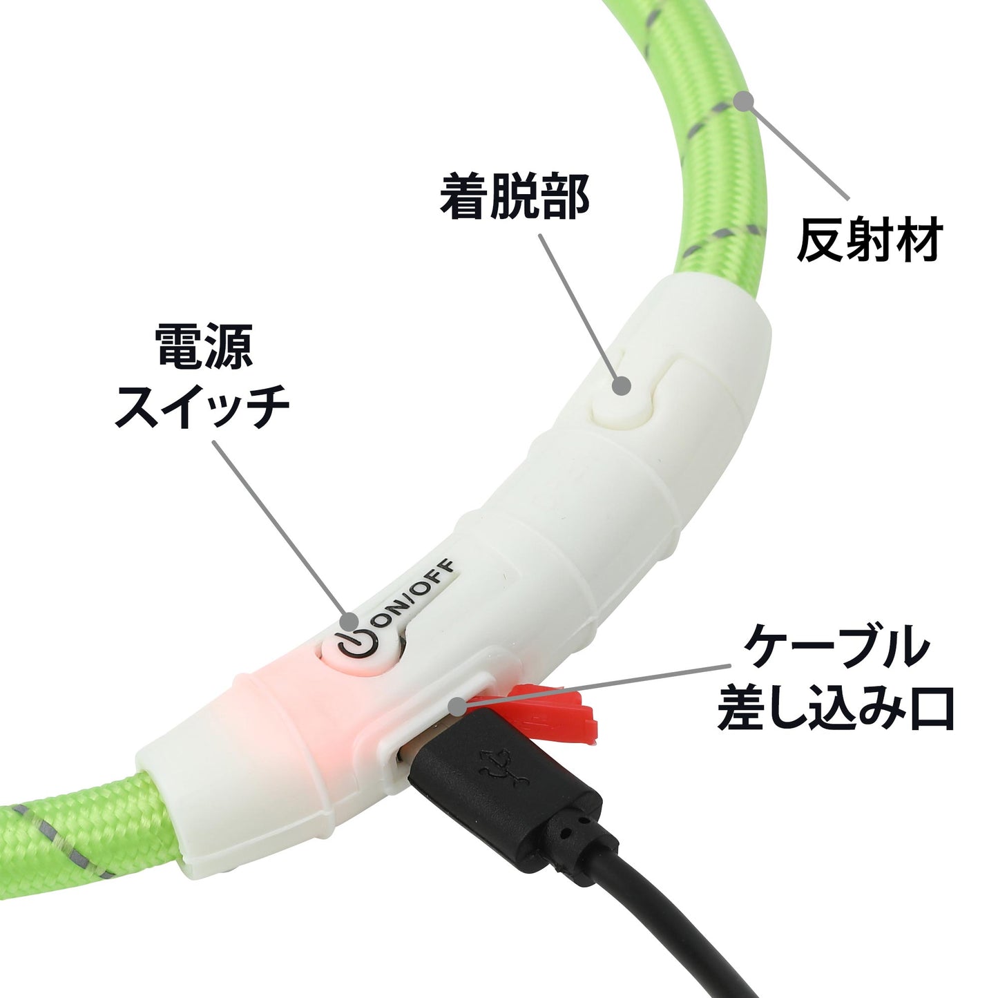 ループセイフ　LEDリング 65cm／45cm