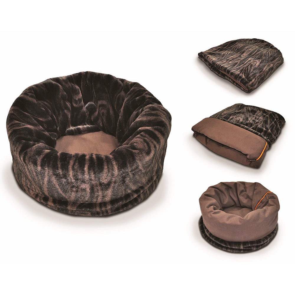 プレイ　スナッグルベッド　トリュフブラウン